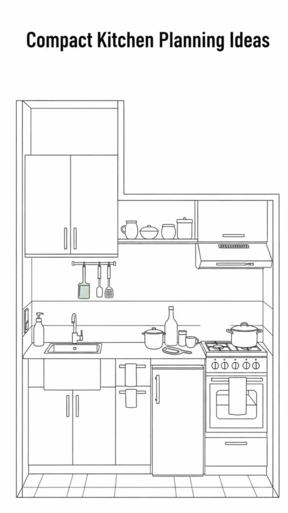 Compact Kitchen Planning Ideas