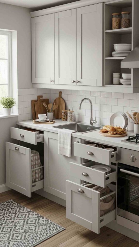 Compact Kitchen Planning Ideas
