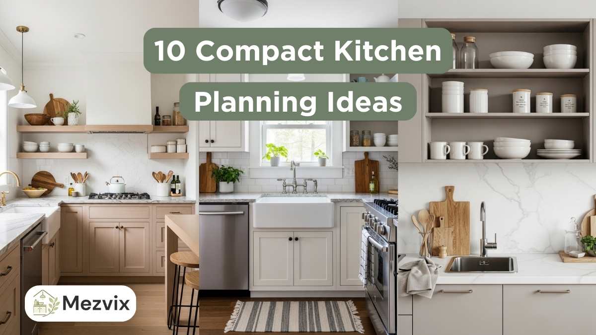 Compact Kitchen Planning Ideas