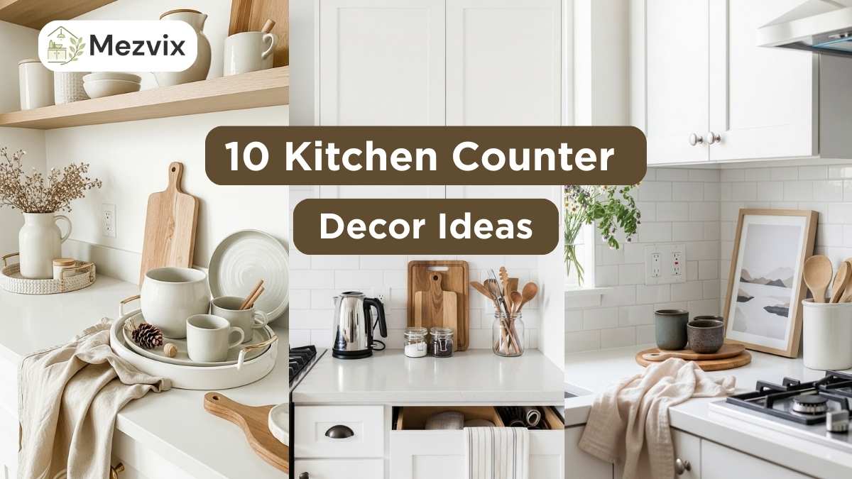 10 Kitchen Counter Decor Ideas