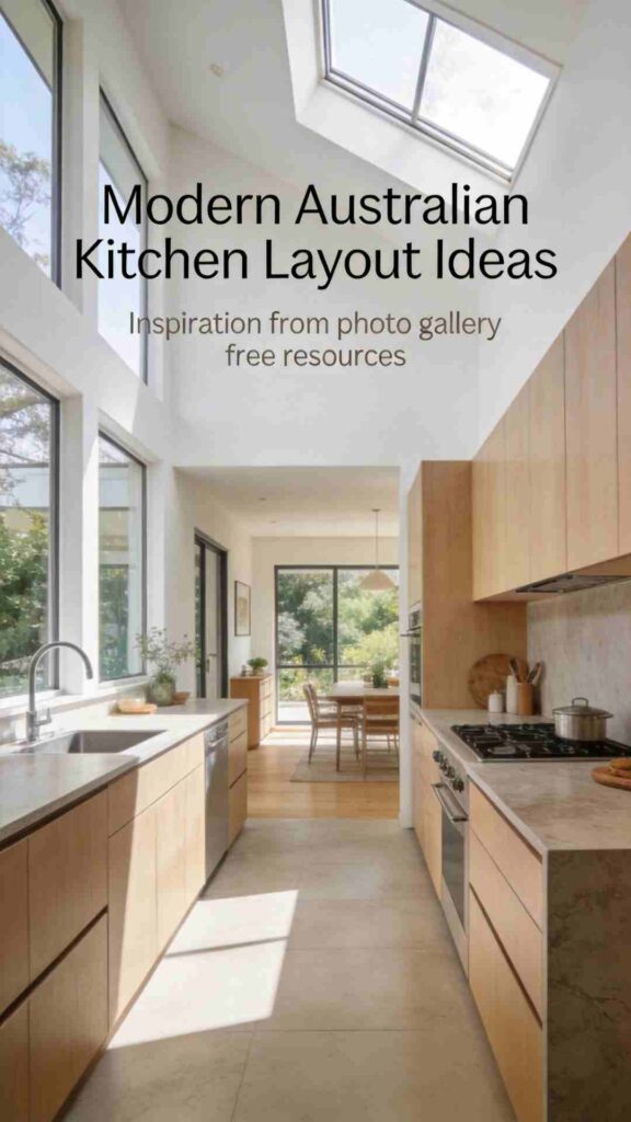 Modern Australian Kitchen Layout Ideas