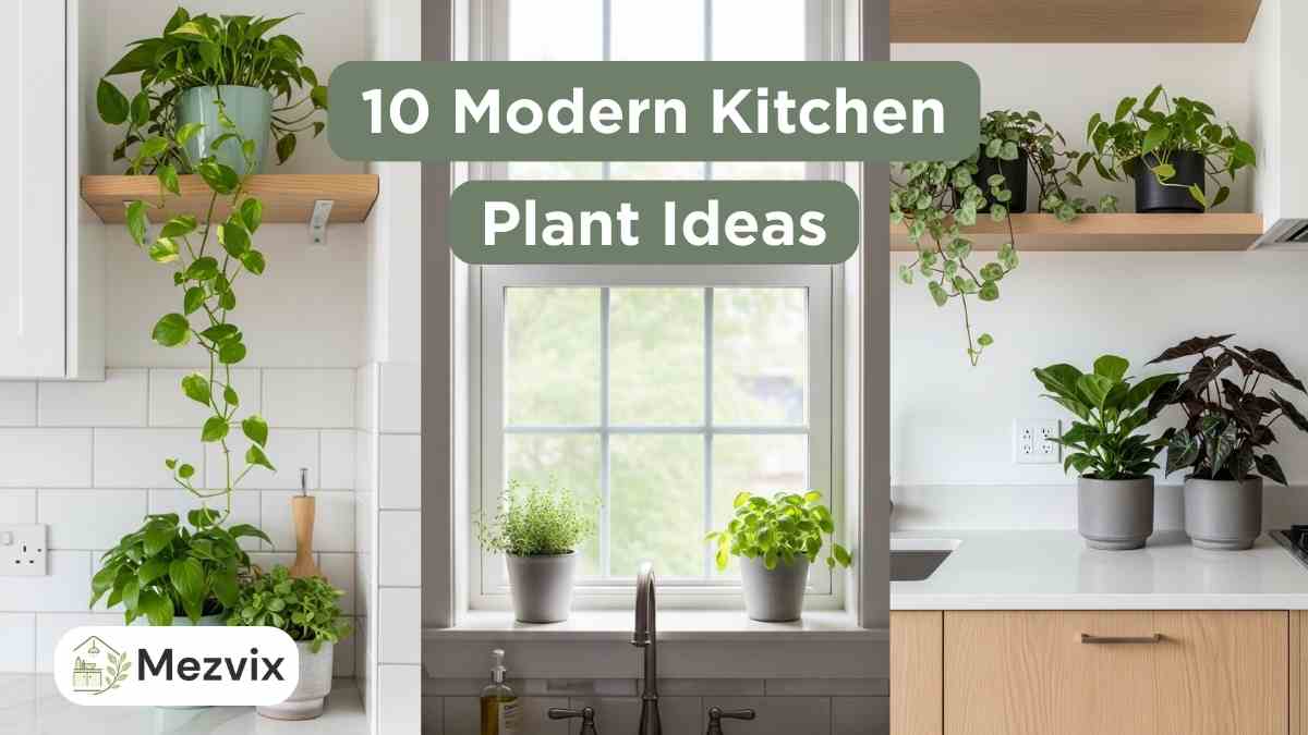 Modern Kitchen Plant Ideas