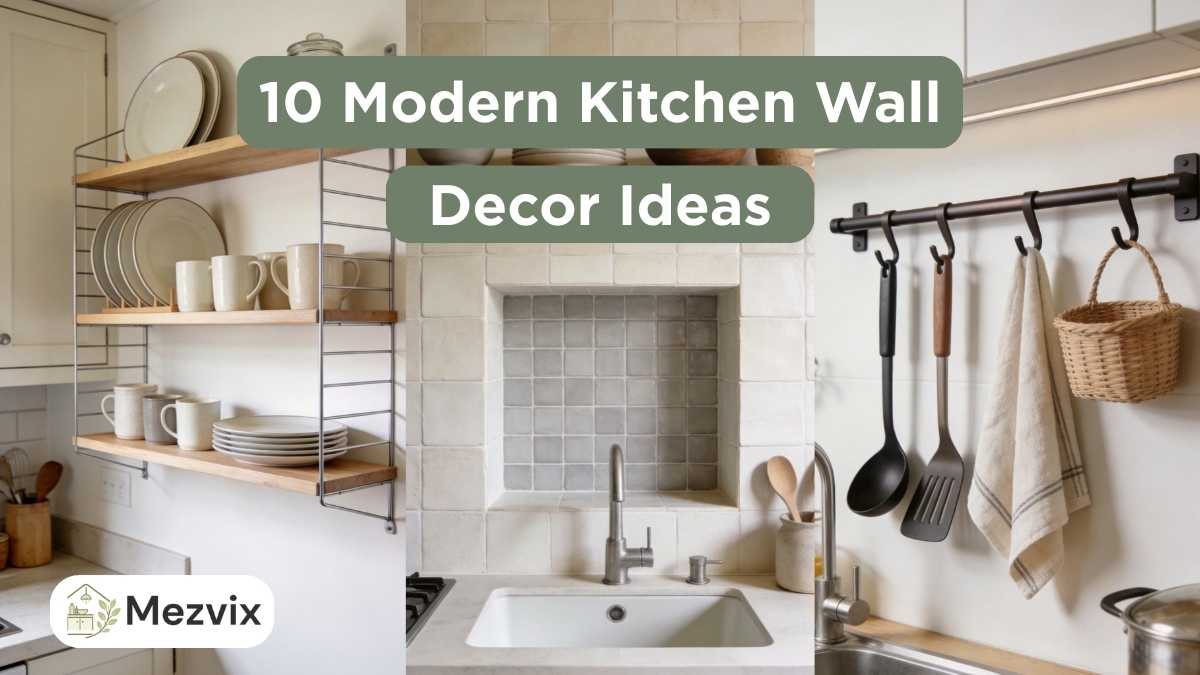 Modern Kitchen Wall Decor Ideas