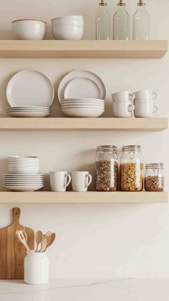 Open Shelving Kitchen Design Ideas