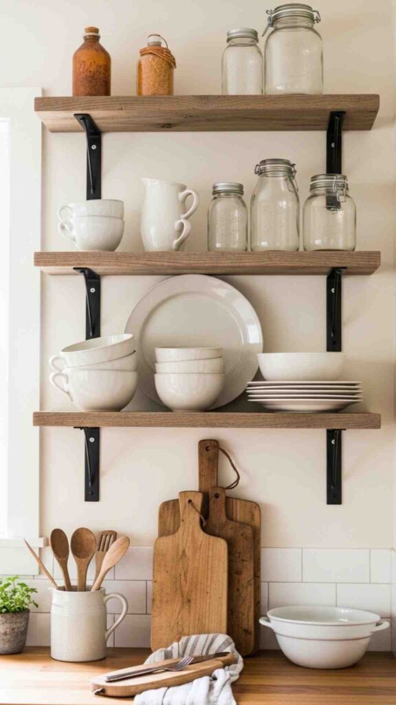 Open Shelving Kitchen Design Ideas