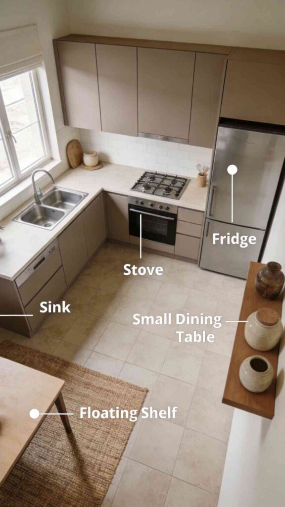 10 Small Kitchen Layout Ideas