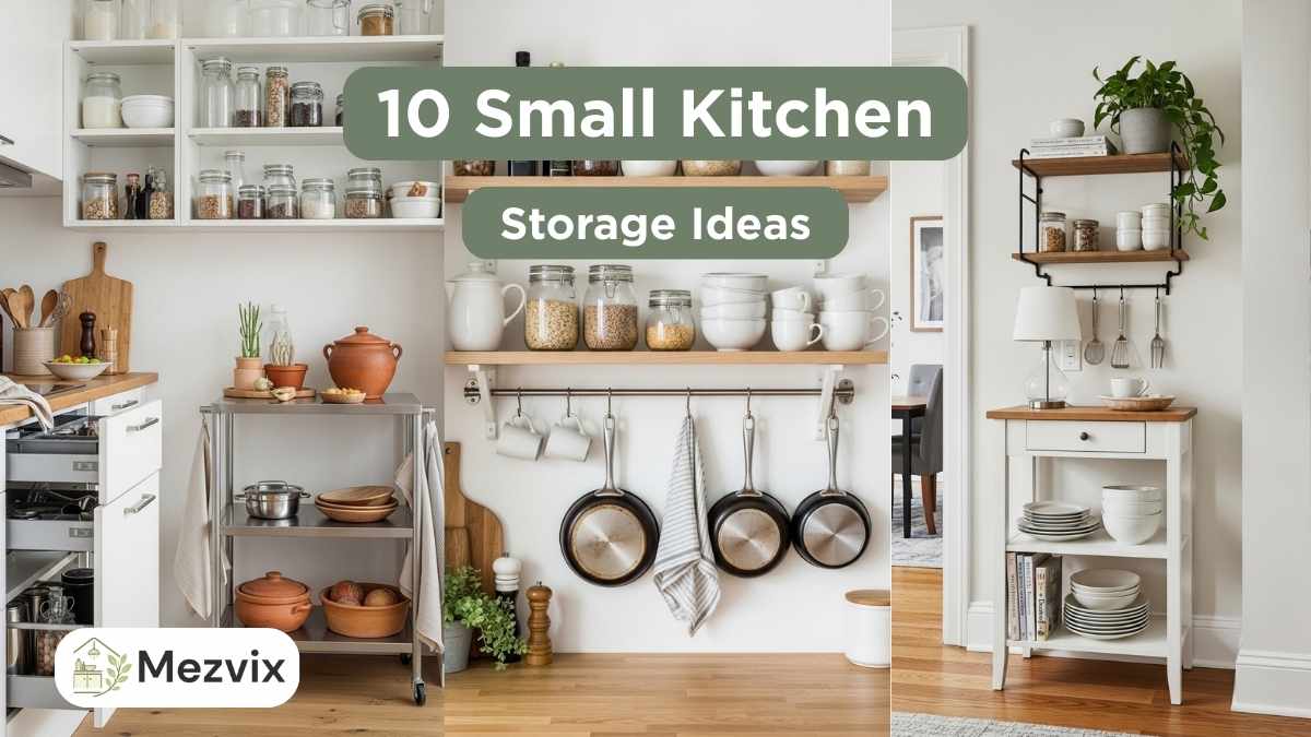 10 Small Kitchen Storage Ideas