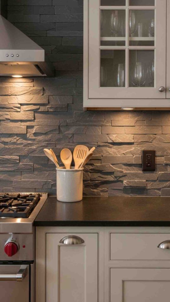 Textured Backsplash Ideas